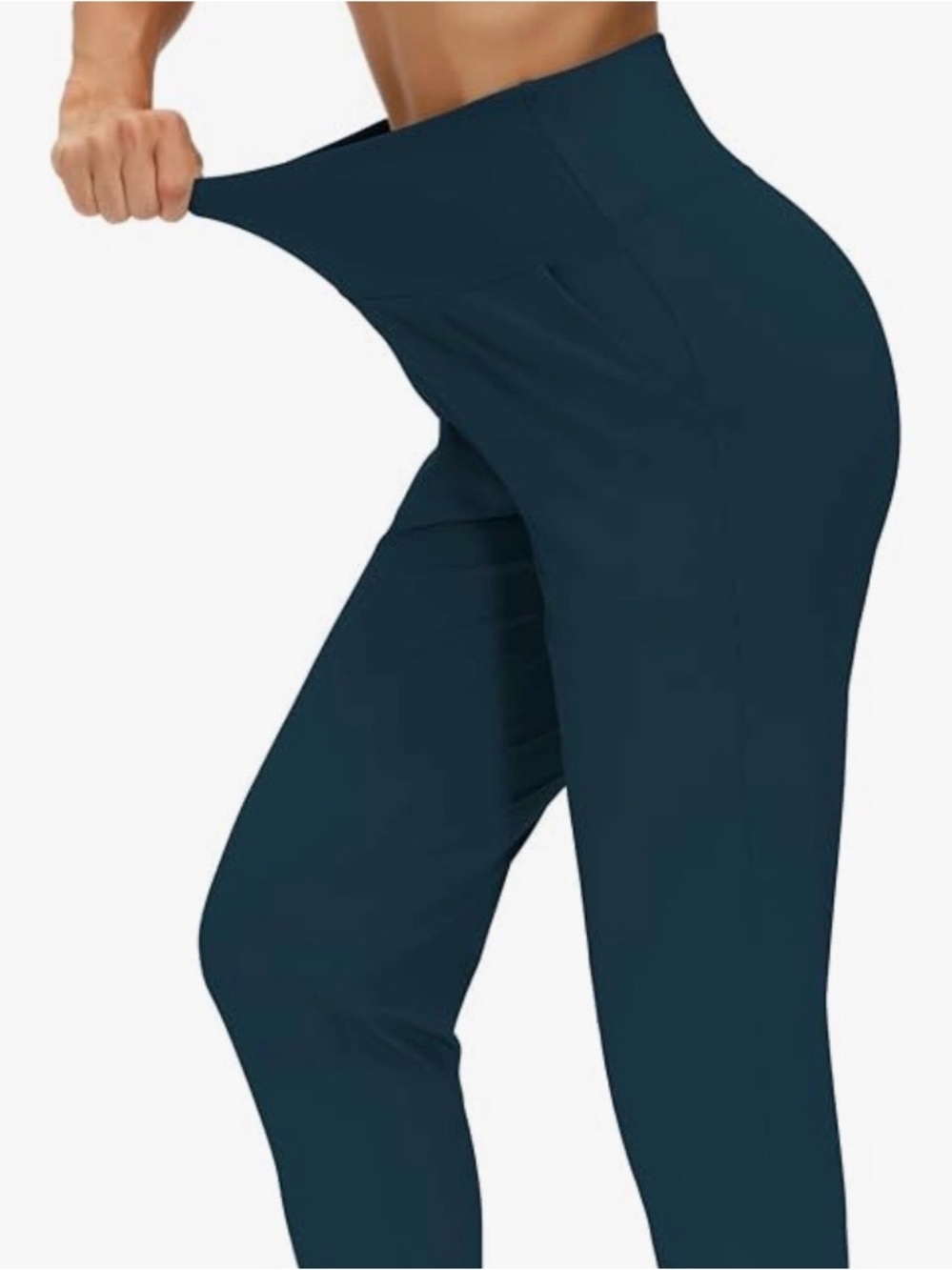 THE GYM PEOPLE Women's Workout Joggers Pants Lightweight Lounge Leggings New XS - Picture 2 of 4